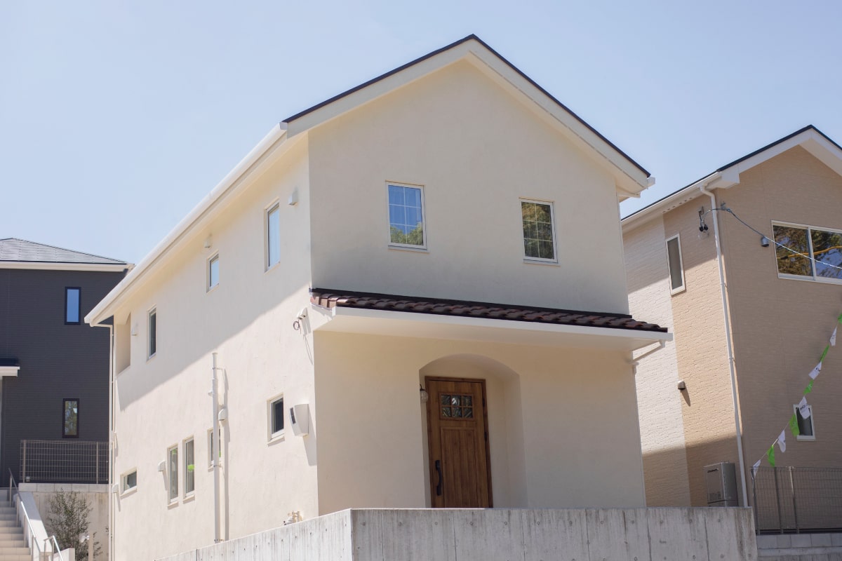 メリハリをつけた大人かわいいお家